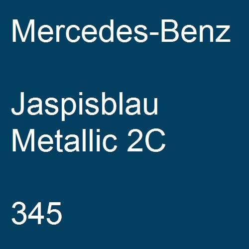 Mercedes-Benz, Jaspisblau Metallic 2C, 345.